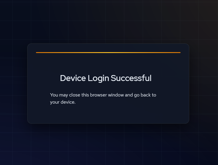OpenCode showing the signed-in account