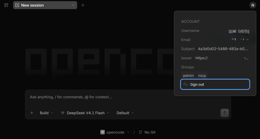 Browser login successful